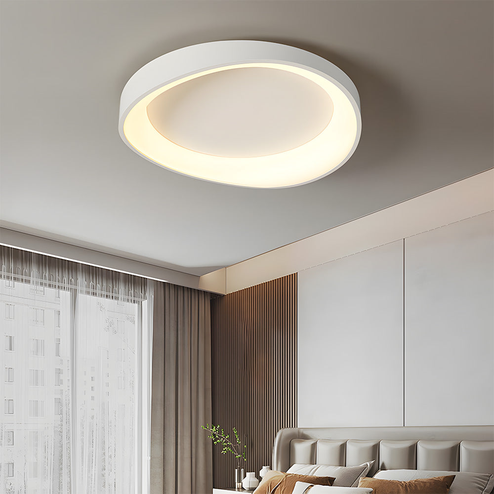 Nordic Cream Style Acrylic LED Ceiling Light For Bedroom