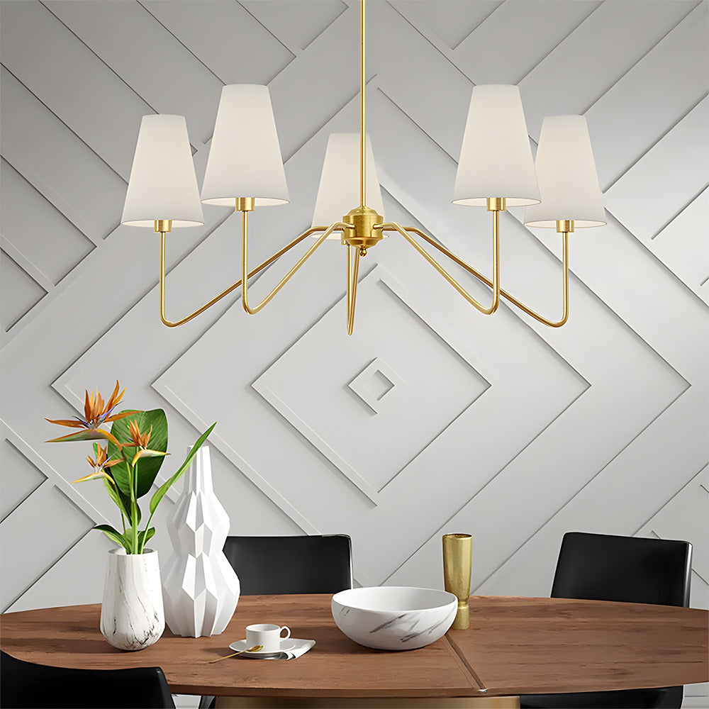 Starsky Iron Fabric Pendant Lights for Living Room