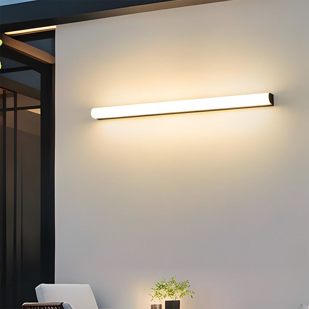 Modern IP65 Waterproof Long Exterior Wall Lights for Garden Porch