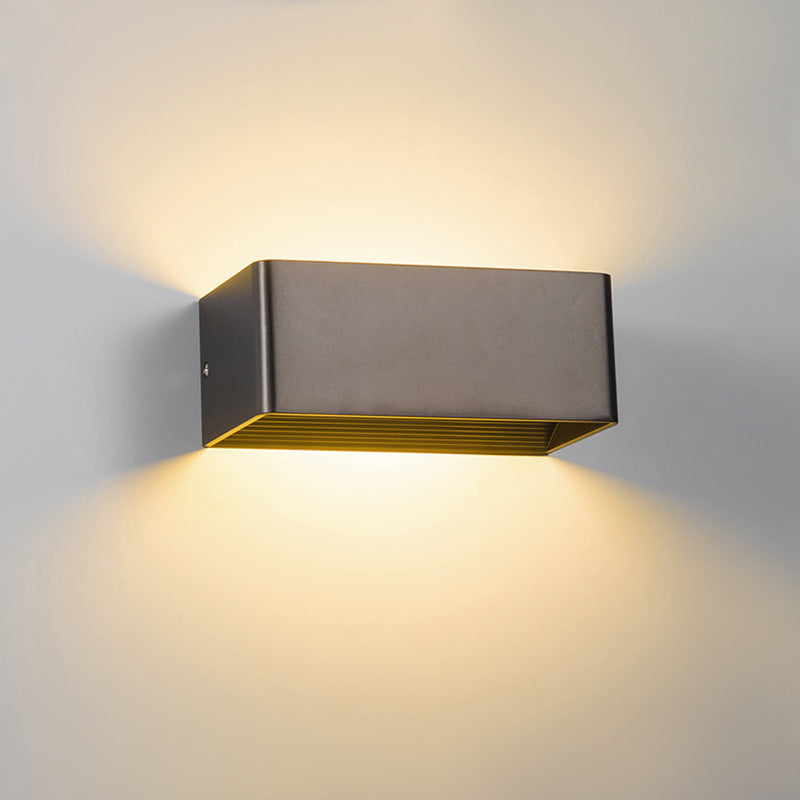 Cube Shade Sconce Light