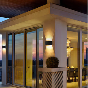 Modern LED Outdoor Wall Lights for Garden Entryway
