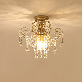 Modern Mini Crystal Ceiling Lights for Porch Hallway