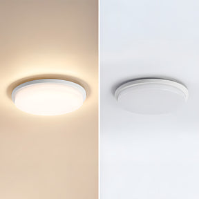 IP65 Round Aluminum Craft and PC LED Ceiling Light for Patio