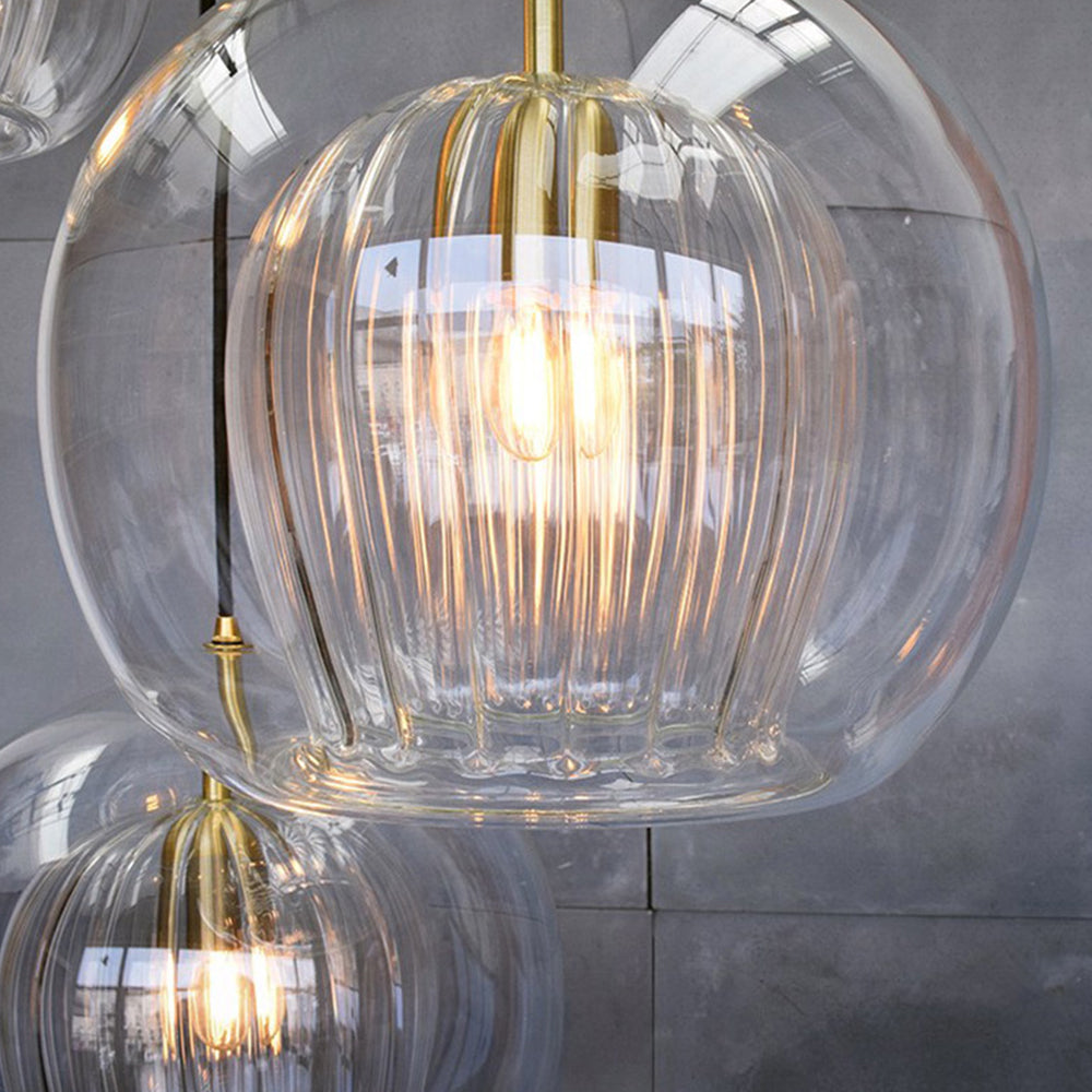 Simple Modern Glass Pendant Lights for Living Room