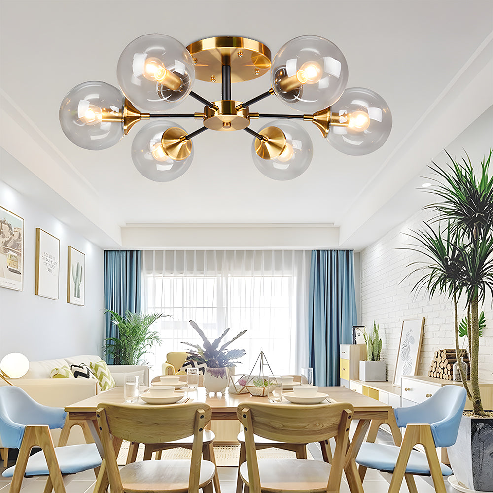 Modern Art Sputnik Ceiling Light
