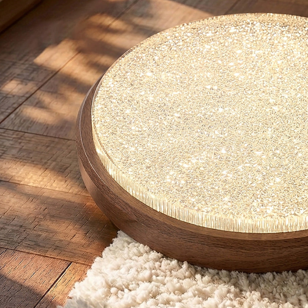 Modern Starlight LED Flush Mount Ceiling Light Round Lamp for Bedroom