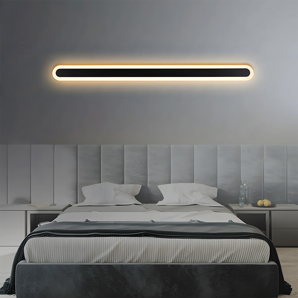 Nordic Edge Linear LED Flush Mount Ceiling Light