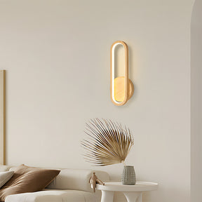 Retro Wood LED Wall Light For Living Room