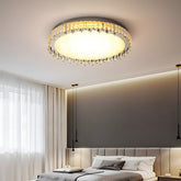 Flush Mount Crystal Ceiling Lights for Living Room Bedroom