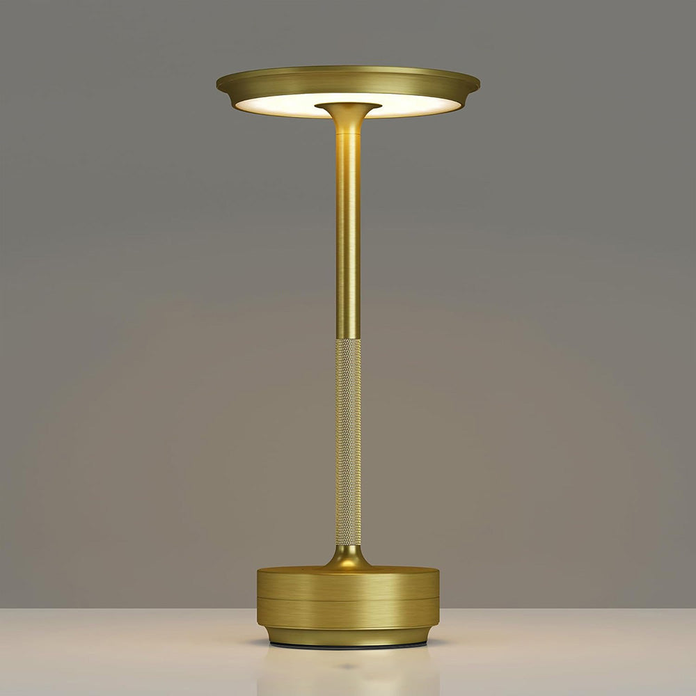 Flying Saucer Aluminium Rechargeable Table Lamp for Bedroom Kitchen