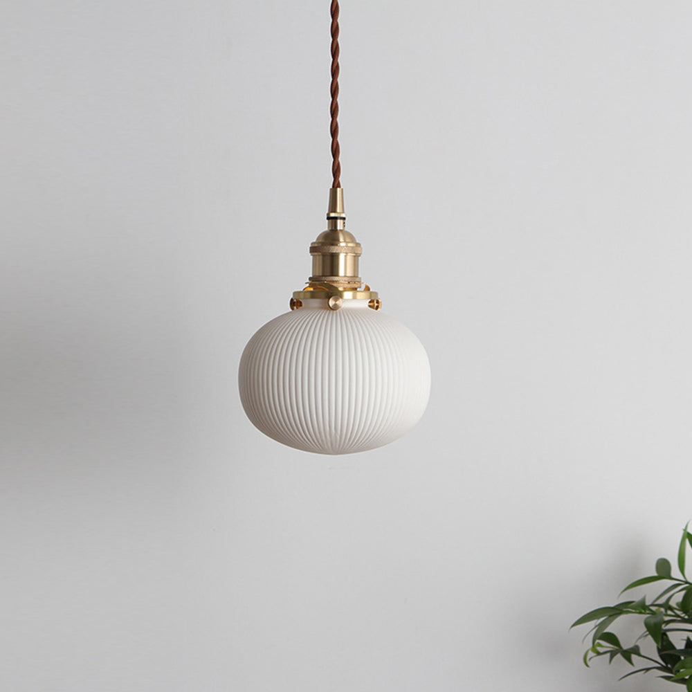 Nordic Minimalism Ceramic White Pendant Lights