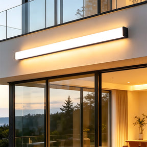Linear Aluminium IP55 Waterproof LED Outdoor Wall Lights for Garden Patio