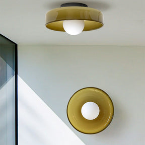 Modern Round Flush Mount Ceiling Light