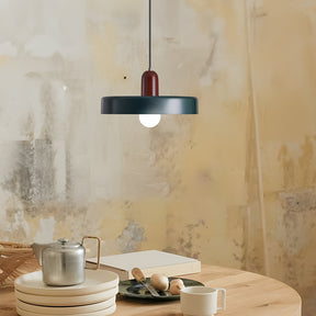 Bauhaus Modern Colorful Iron Pendant Light For Living Room