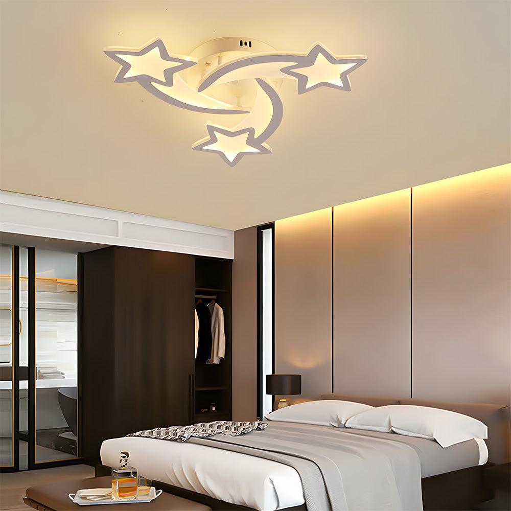 Creative Stars Design Living Room LED Ceiling Lights