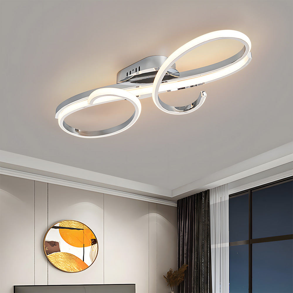 Modern Flush Mount LED Ceiling Lights for Living Room Bedroom