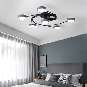 Modern Flush Mount Chandelier Nordic Ceiling Light Fixture
