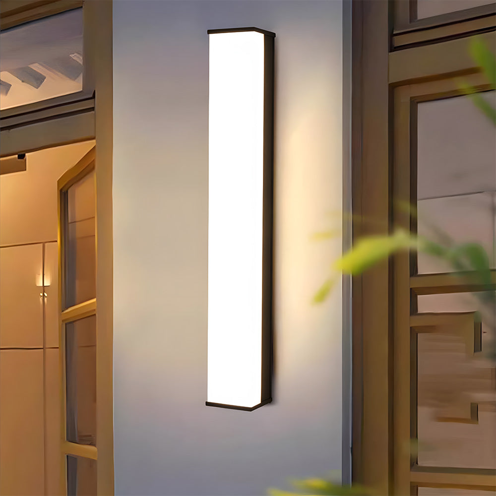 Outdoor LED Wall Sconce Exterior Long Linear Wall Lights for Home Garden Patio Garage