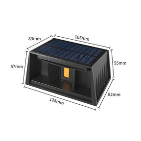 LED Solar Lights for Outdoor Wall, IP65 Waterproof Outdoor Wall Lights