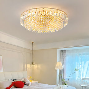 Flush Mount Crystal Ceiling Lights for Bedroom
