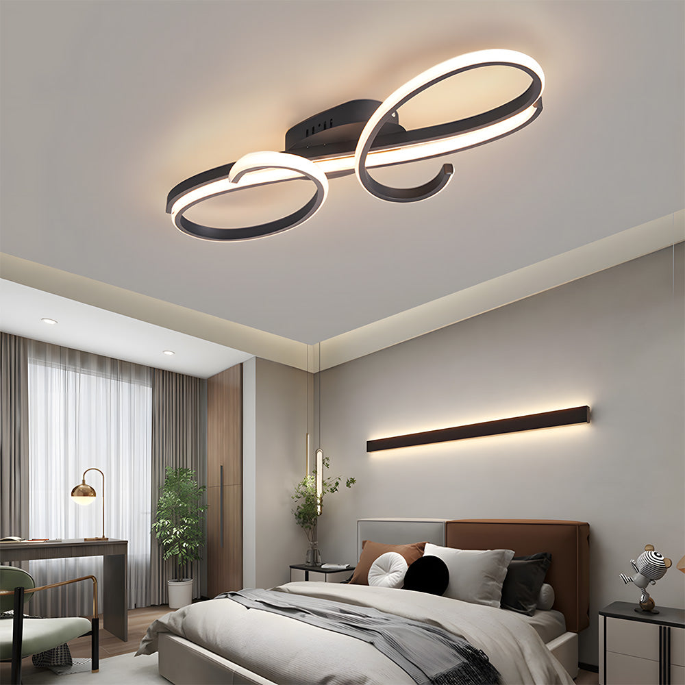 Modern Flush Mount LED Ceiling Lights for Living Room Bedroom