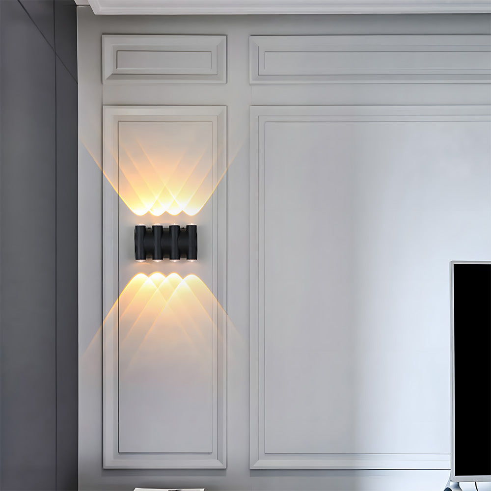 Modern LED Outdoor Wall Lights for Garden Entryway
