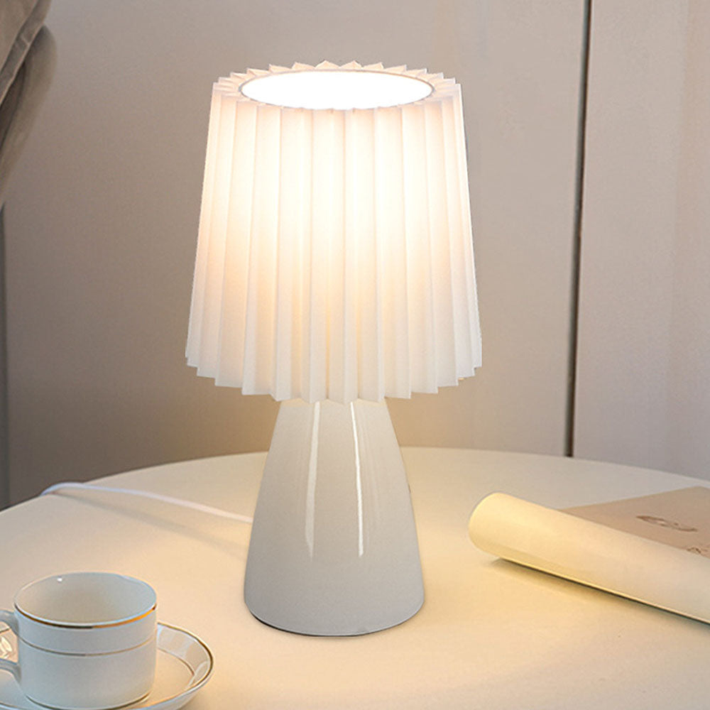 Modern Simple Fabric Create Mini Table Lamp