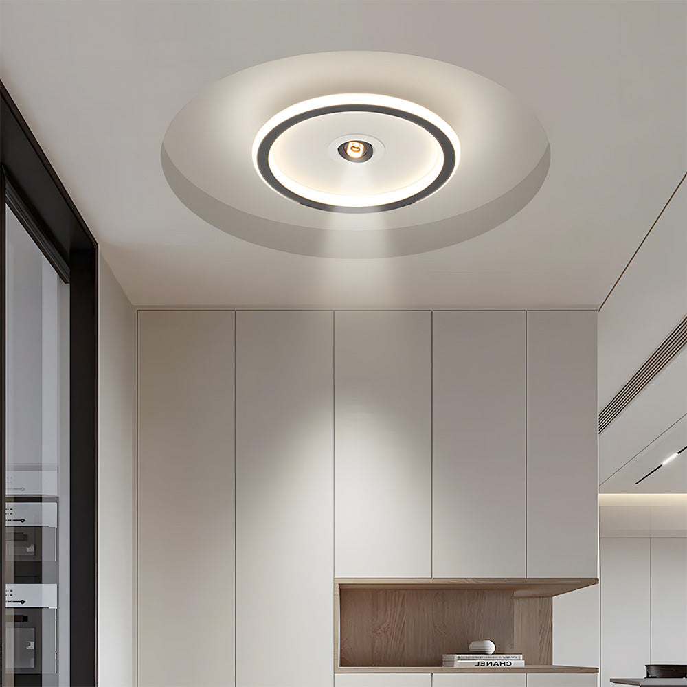 Modern Angle Adjustable Acrylic Iron LED Ceiling Lights for Living Room
