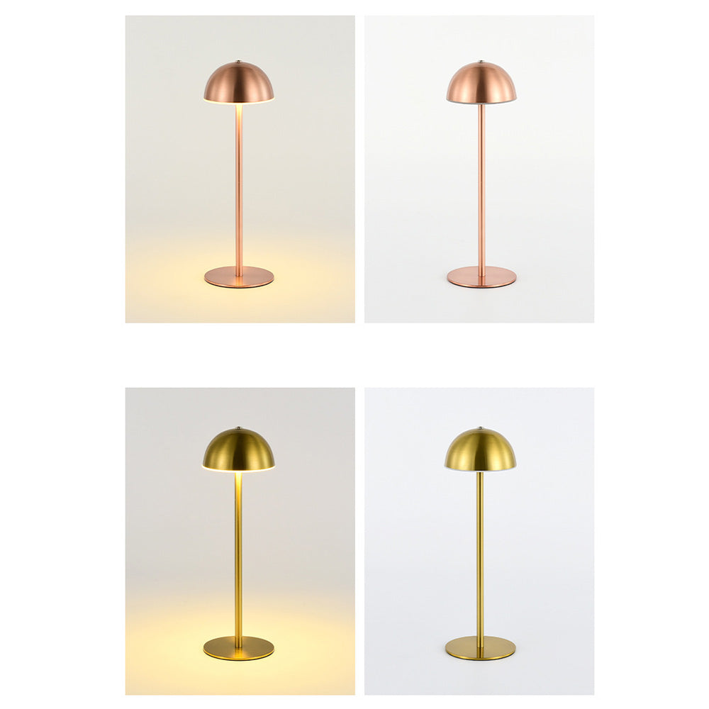 Light Luxury Acrylic Dimmable Touch Table Lamp for Cafe Bedside