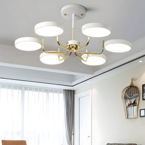 Nordic Creative Iron Living Room LED Ceiling Light