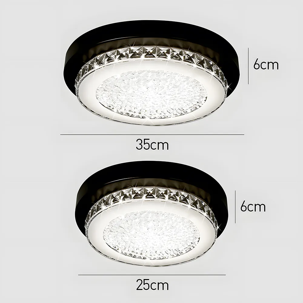 LED Ceiling Lights Flush Crystal Ceiling Lights