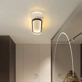 Contemporary Iron Living Room Flush Mount LED Ceiling Light