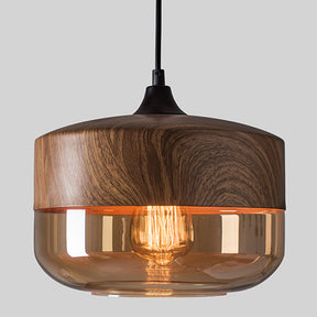 Retro Brown Organic Dining Room Pendant Lights