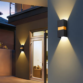 Double Heads Entrance LED Outdoor Exterior Wall Lamp