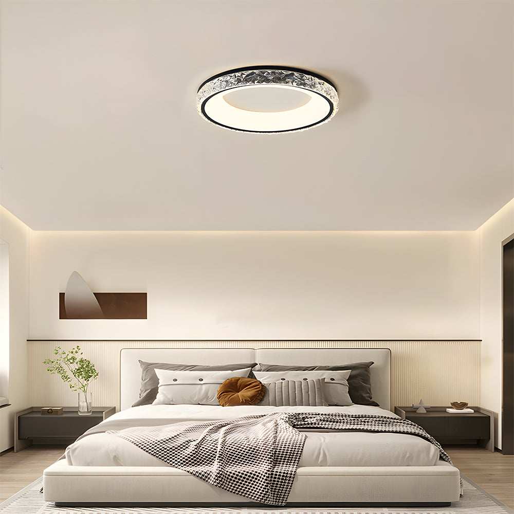 Modern Iron Dimmable LED Living Room Ceiling Lights