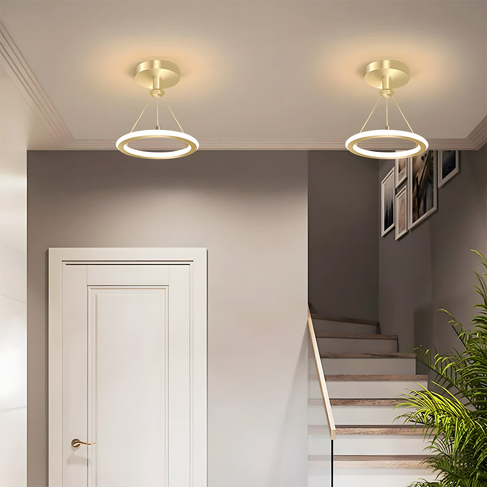 Contemporary LED Flush Mount Acrylic Ceiling Lights for Bedroom