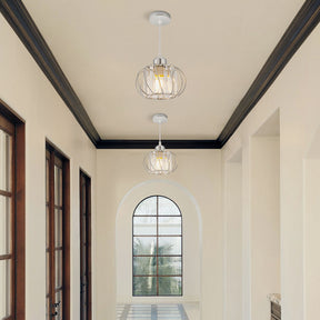 Nordic Simple Globular Glass Hallway Pendant Lighting