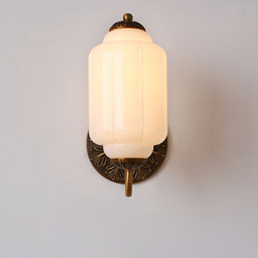 Modern Glass Light With Colored Glass Shade for Living Room