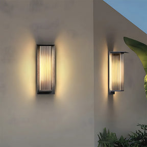 Minimalist Rectangle IP65 Waterproof Outdoor Lighting For Wall, Dusk-to-Dawn