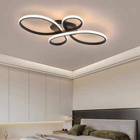 Modern Semi Flush Mount LED Ceiling Lights for Bedroom
