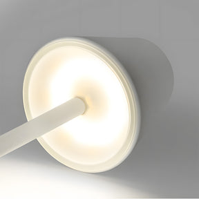 Tall-Stem Mushroom Acrylic Rechargeable Touch Control Table Lamp for Bedroom