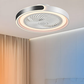 Modern LED Dimmable Ceiling Fan With Remote Light