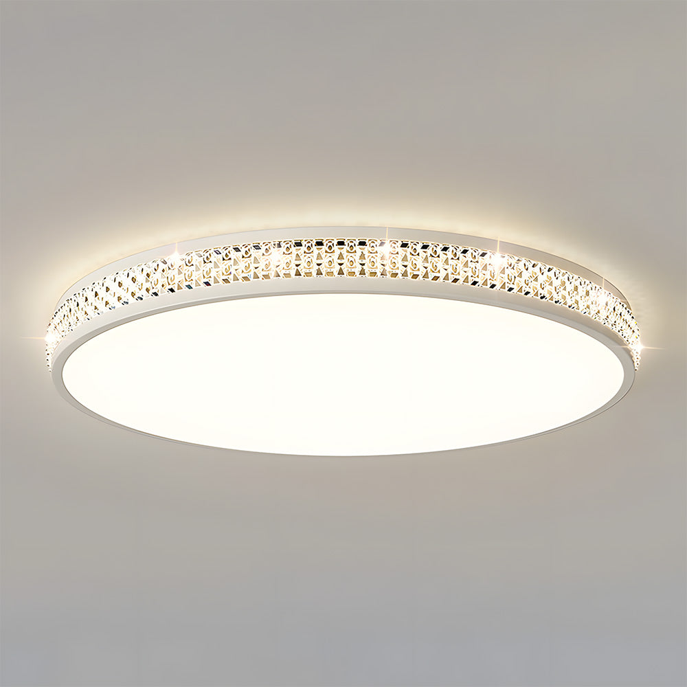 Modern Minimalist Round LED Ceiling Lights for Bedroom Hallway