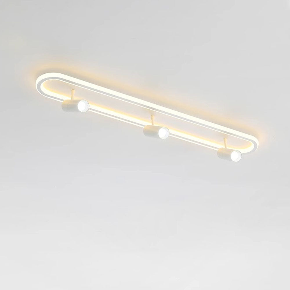 Strip LED Track Lighting Living Room Ceiling Track Light Fixture