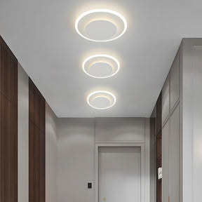 Modern Acrylic Iron LED Flush Mount Ceiling Lights for Bedroom