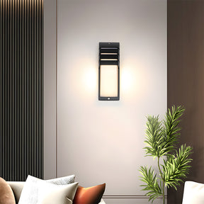 Stylish IP65 Motion Sensor Acrylic LED Outdoor Wall Lights for Entryway
