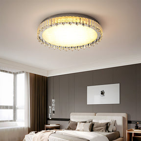 Flush Mount Crystal Ceiling Lights for Living Room Bedroom