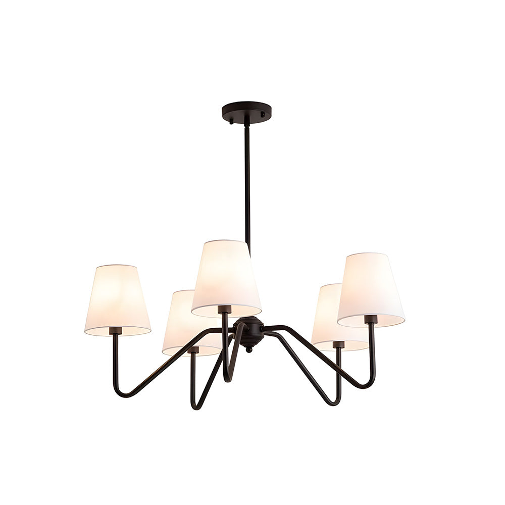 Starsky Iron Fabric Pendant Lights for Living Room