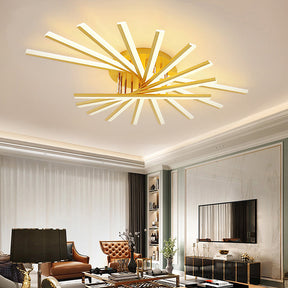 Nordic Minimalist Metal Creativity LED Ceiling Light