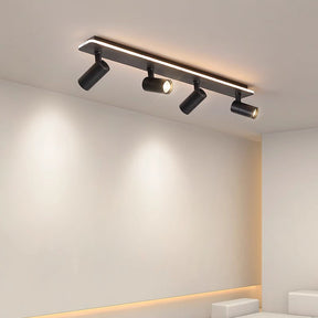 Simple Track Ceiling For Kitchen in Black and white